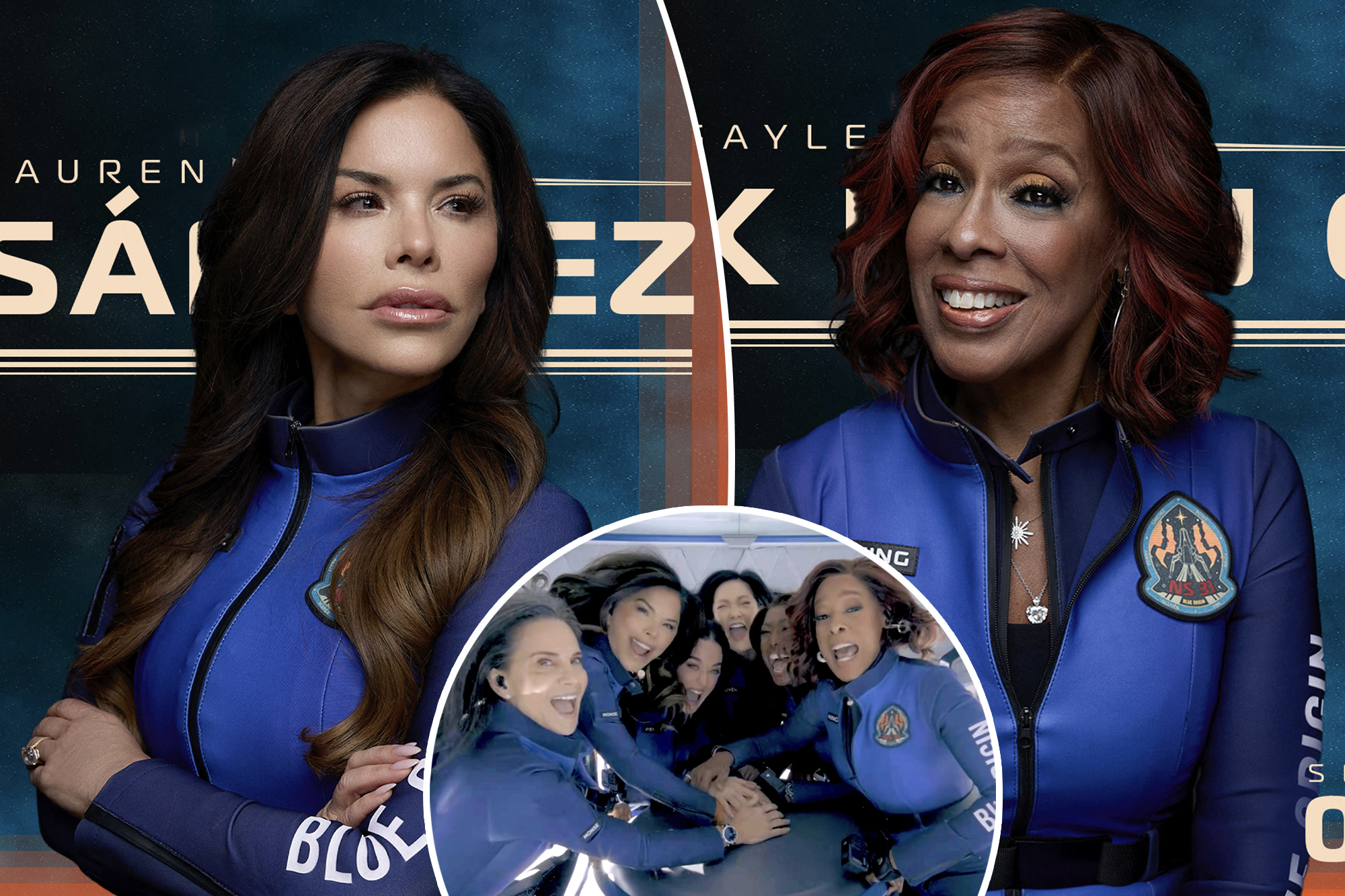 Gayle King and Lauren Sanchez Fire Back at Critics of All-Female Blue Origin Mission