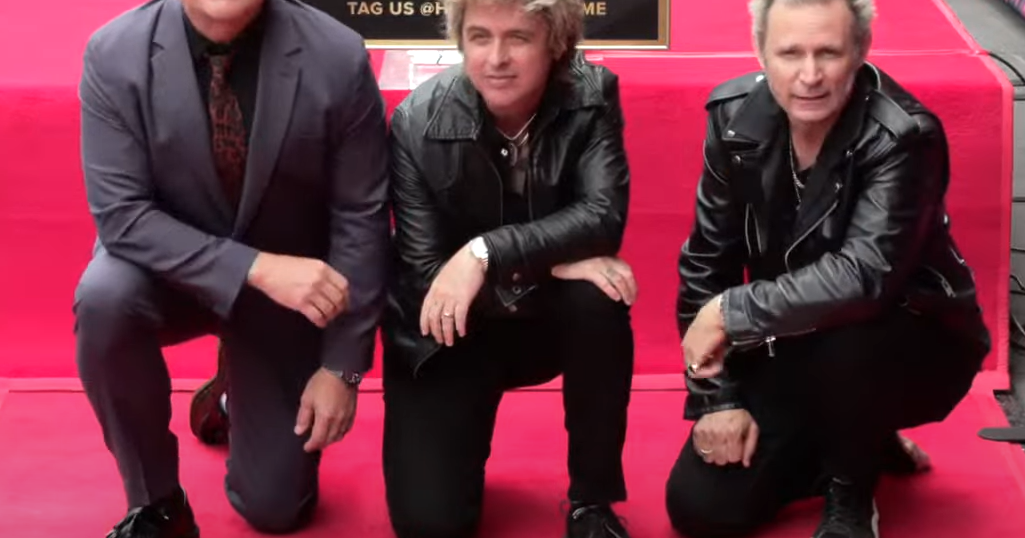 Green Day Gets Star on Hollywood Walk of Fame: A Rock Legend Honored