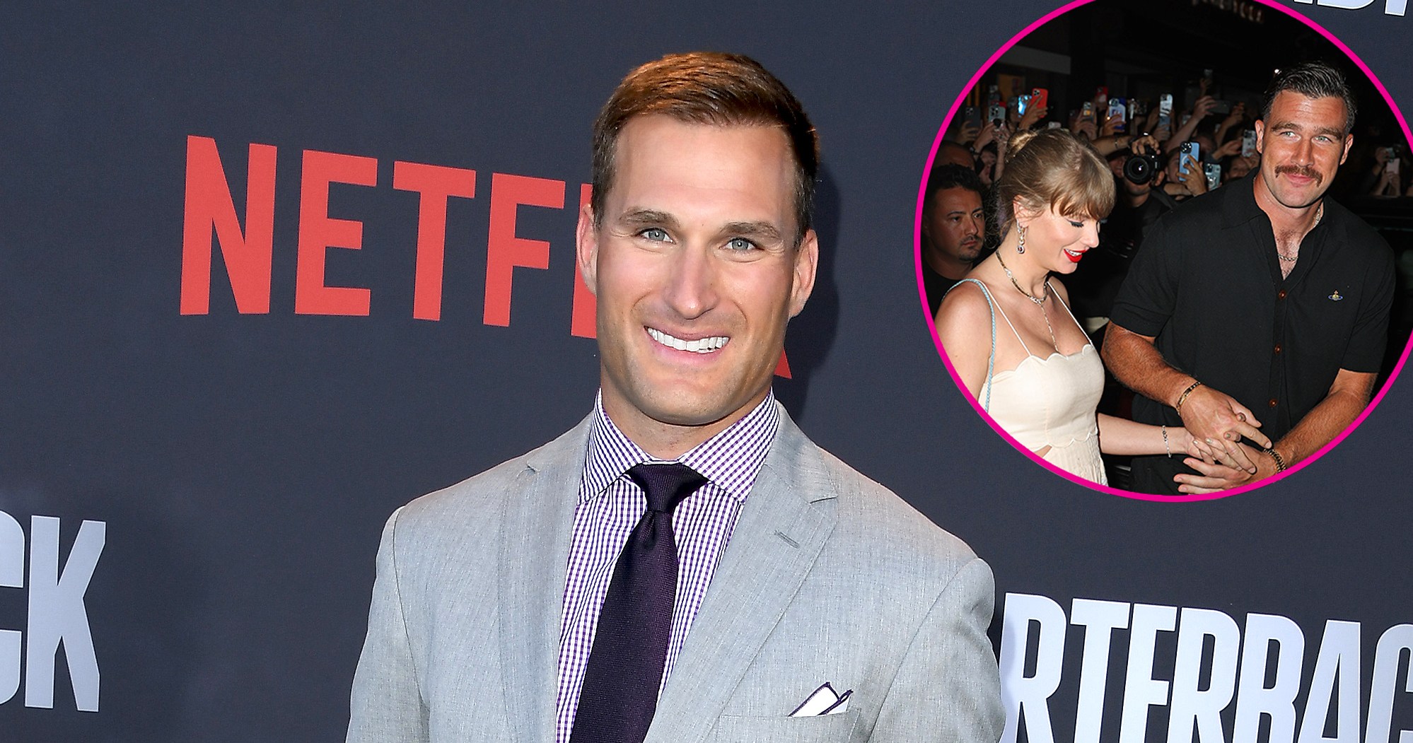 Kirk Cousins Praises Taylor Swift for Embracing Travis Kelce's Back Hair