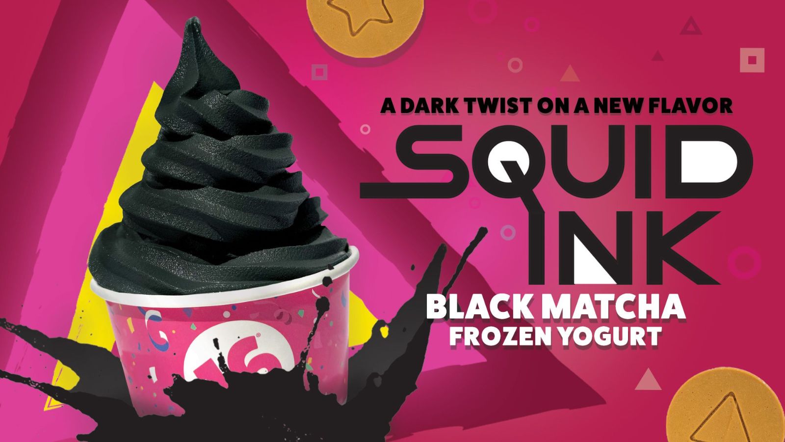 Squid-Inspired Black Squid Ink Frozen Yogurt Takes the Dessert World by Storm!