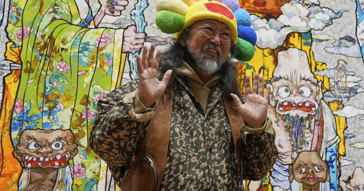 Takashi Murakami Unveils Colorful Exhibit at Cleveland Museum of Art