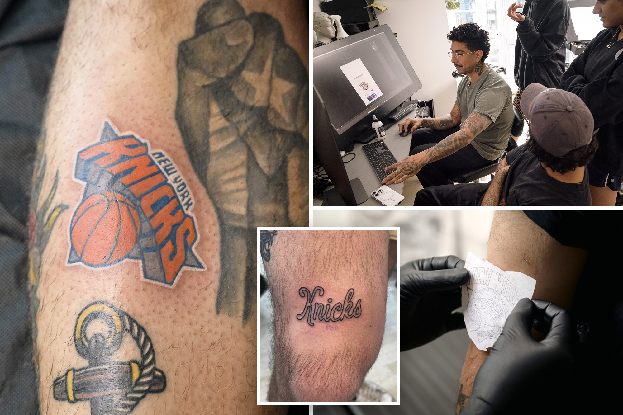 Knicks Fans Ink Their Loyalty Ahead of Game 6