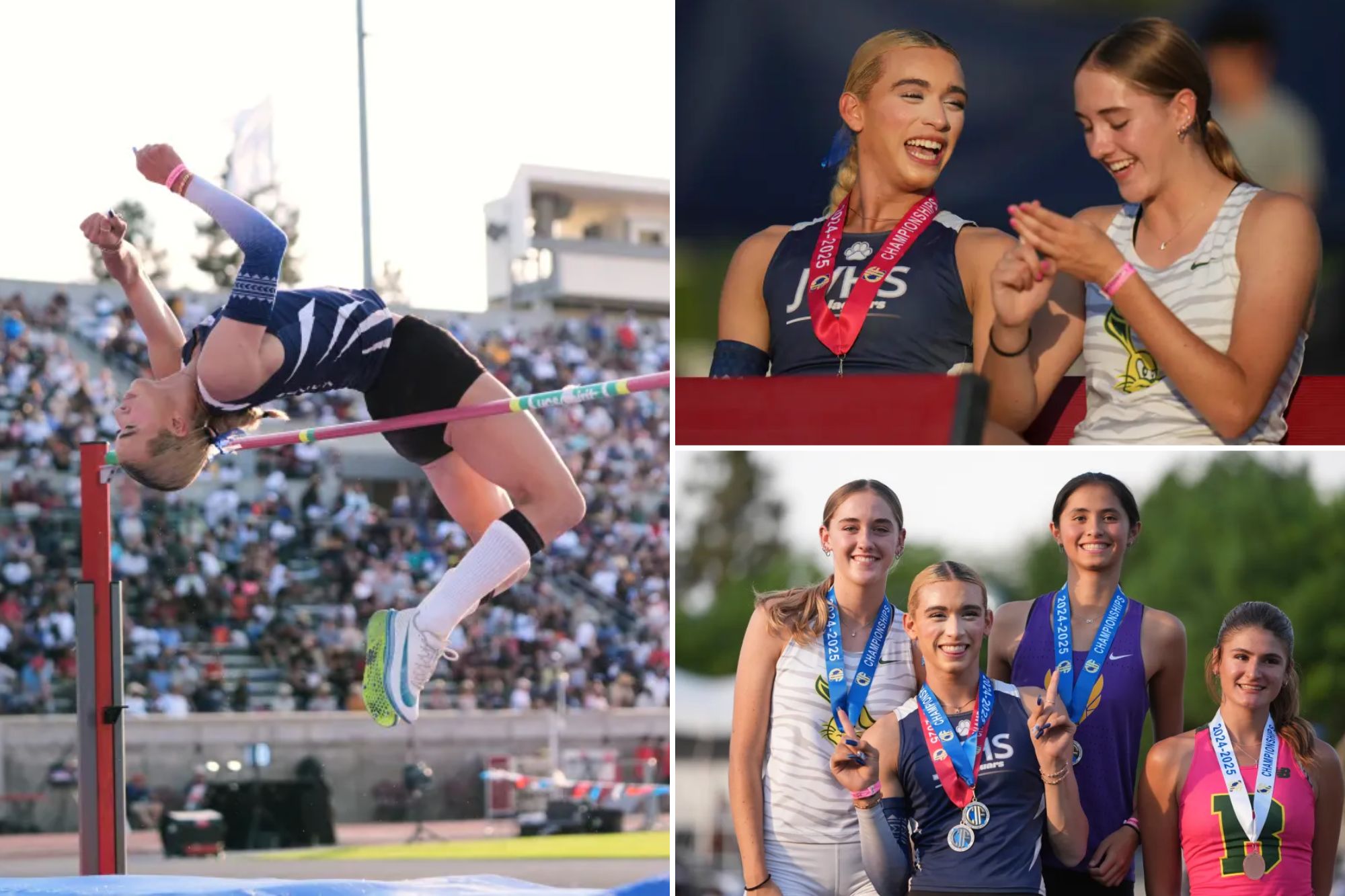 Transgender Athlete Claims Victory in California High Jump Amid Protests