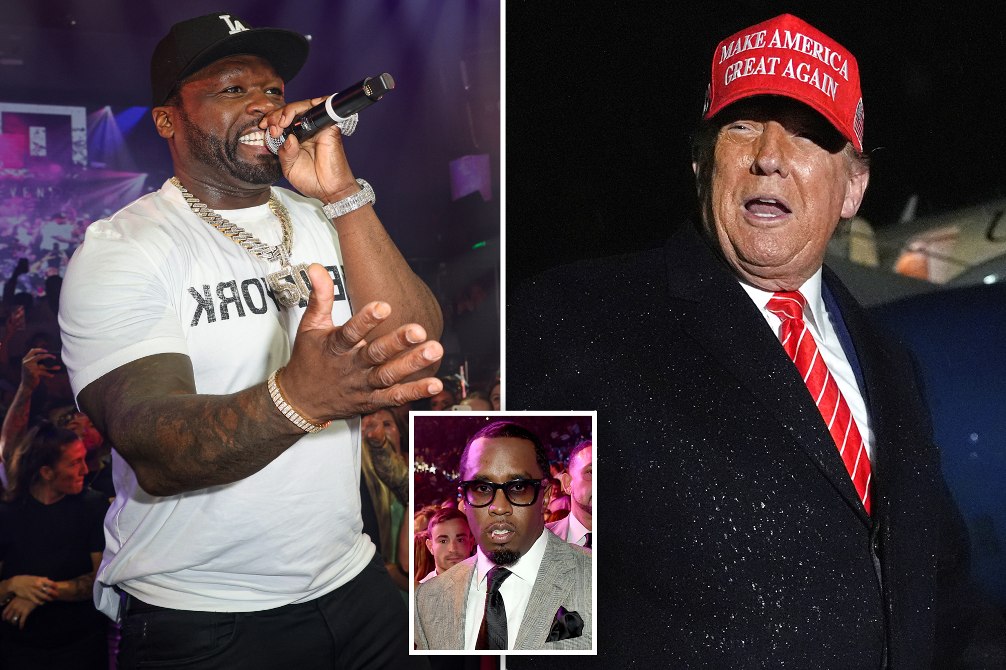 50 Cent Aims to Dissuade Trump from Pardoning Diddy