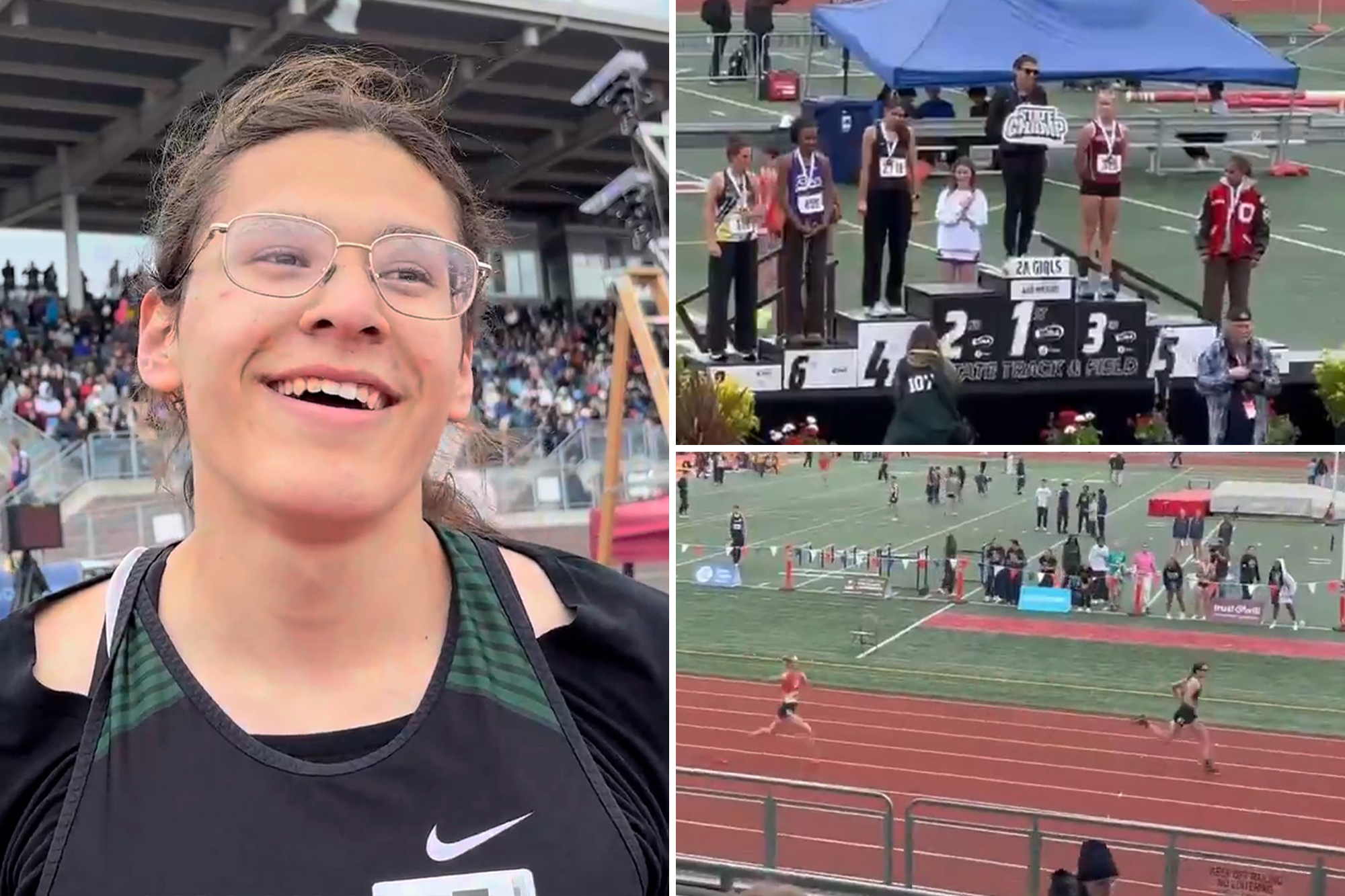 Trans Athlete Defends Back-to-Back Girls’ High School Track Championship Wins, Tells Critics to ‘Get a Life’