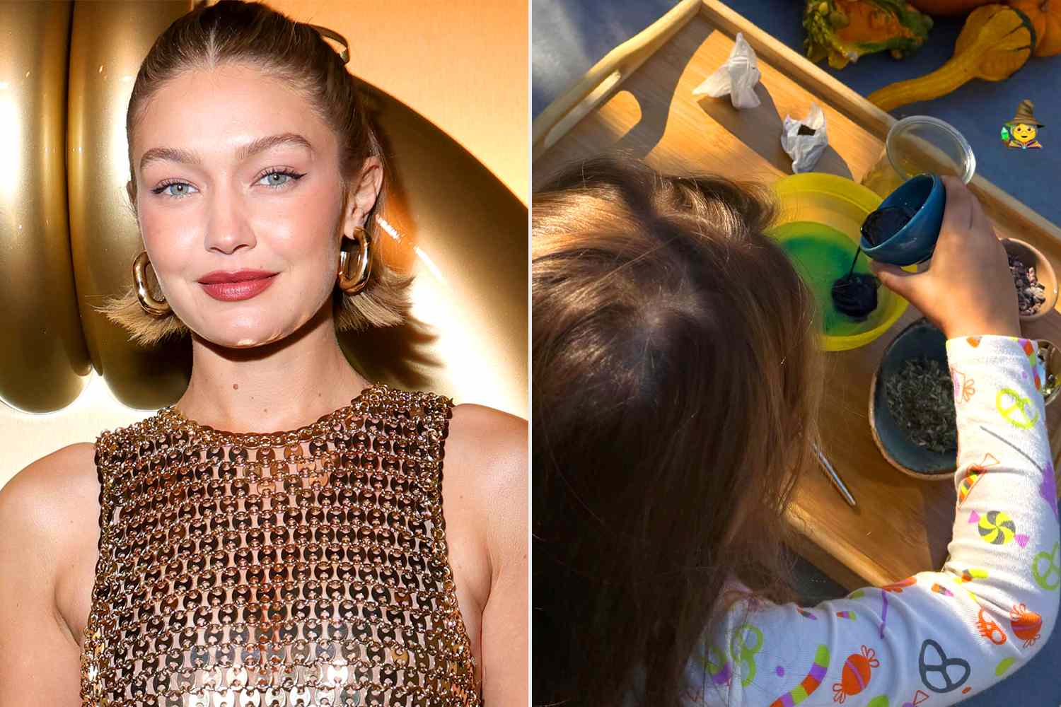 Gigi Hadid's Daughter Khai Gets Spooky with Halloween 'Potion' Fun