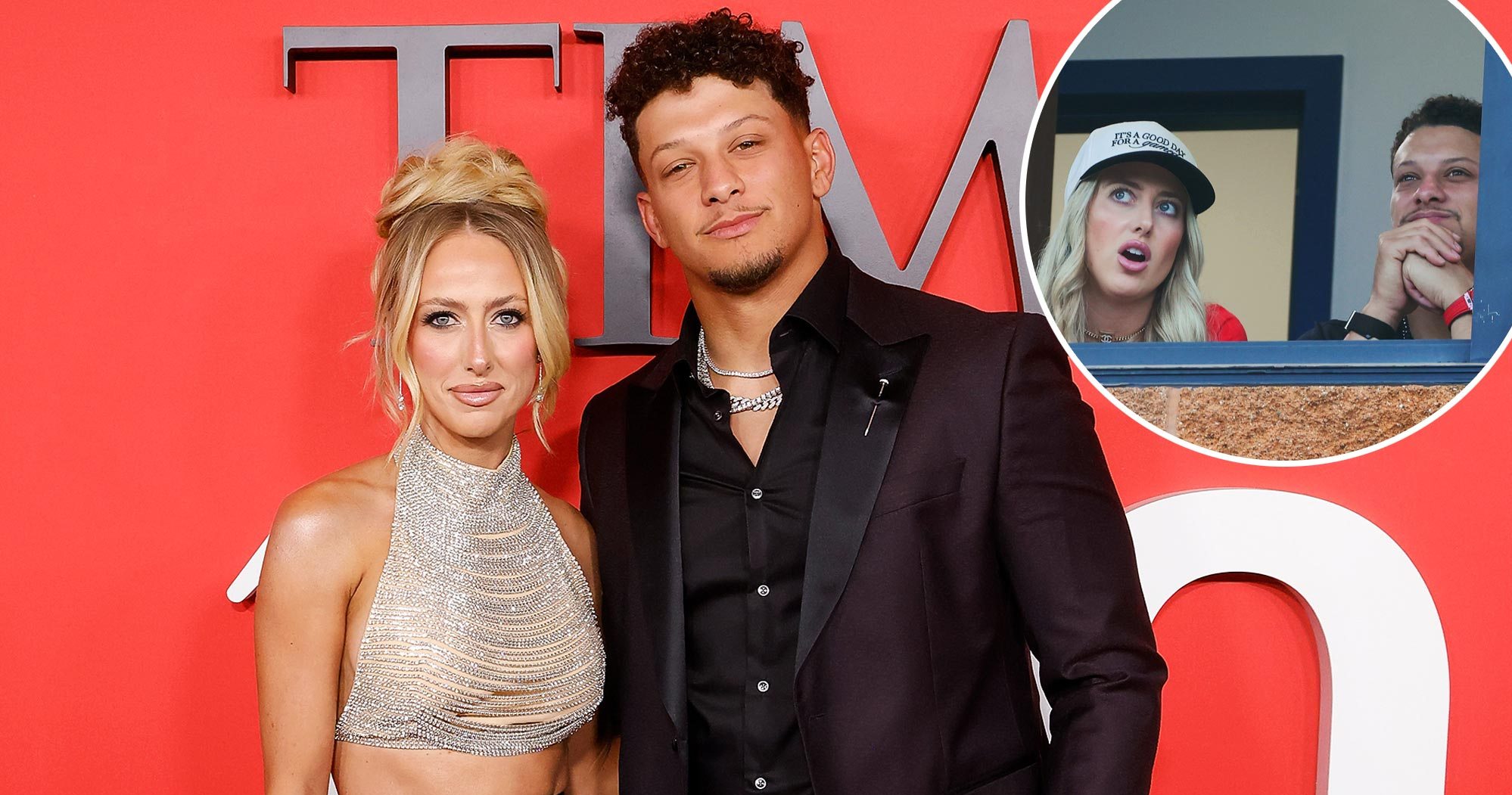 Patrick and Brittany Mahomes Attend Women's College World Series