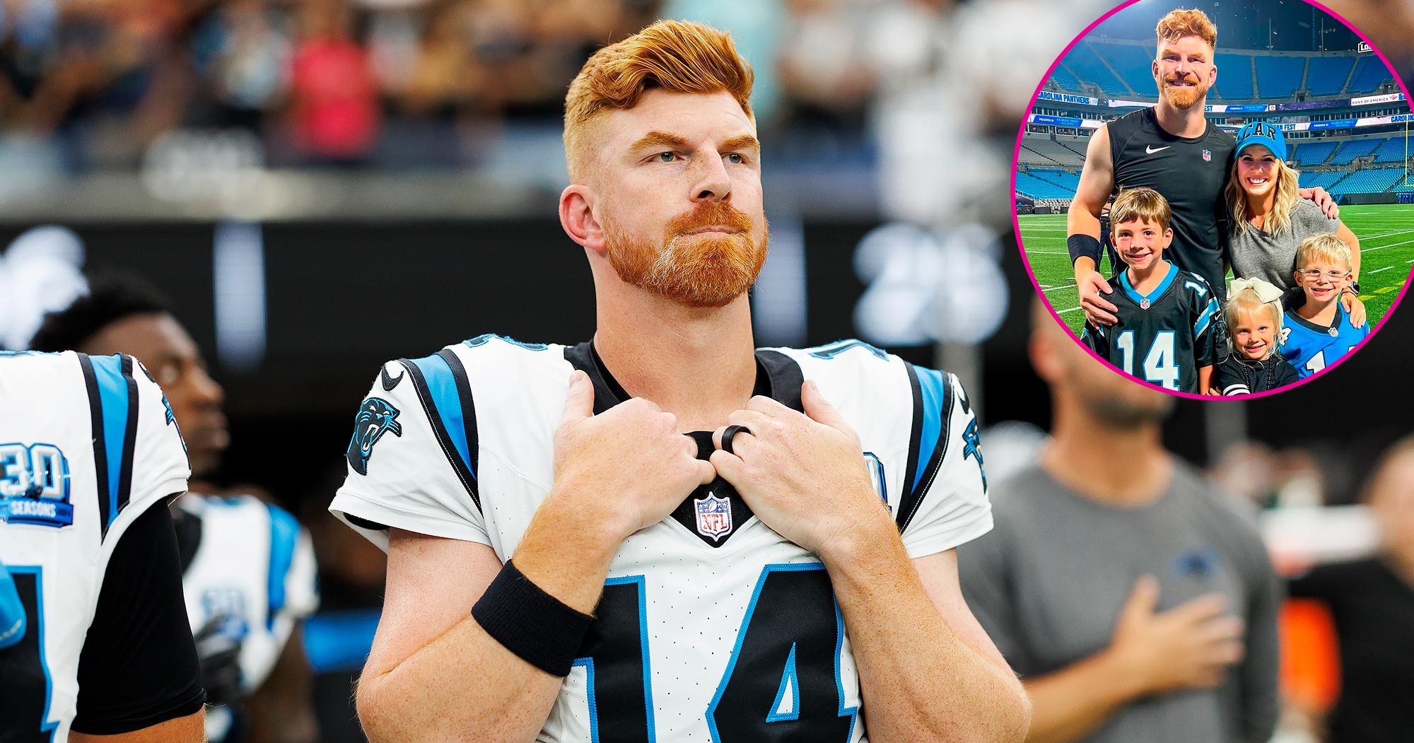 Carolina Panthers' Andy Dalton and Family Involved in Car Accident