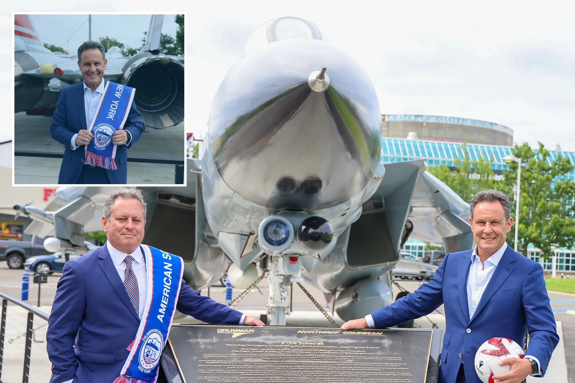 Brian Kilmeade and Brother Launch Long Island Soccer Team, Paying Homage to 'Top Gun'