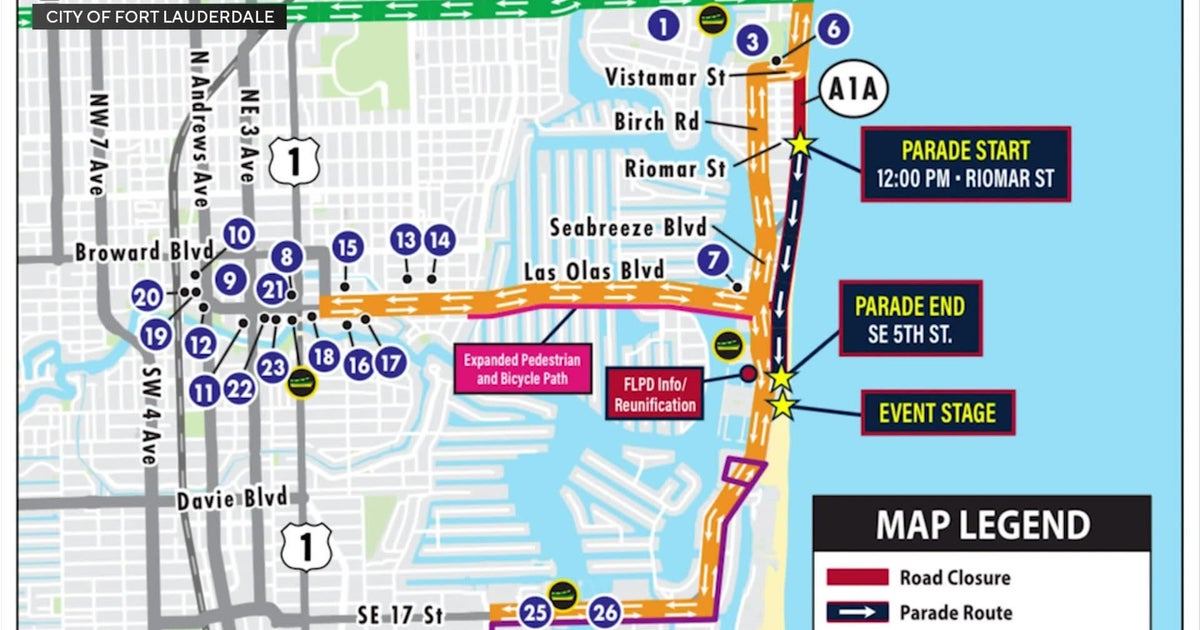 Florida Panthers Championship Parade Set for Sunday in Fort Lauderdale