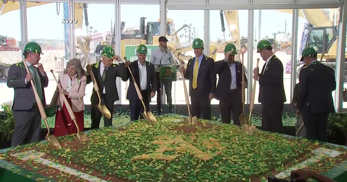 Athletics Break Ground on New Las Vegas Stadium