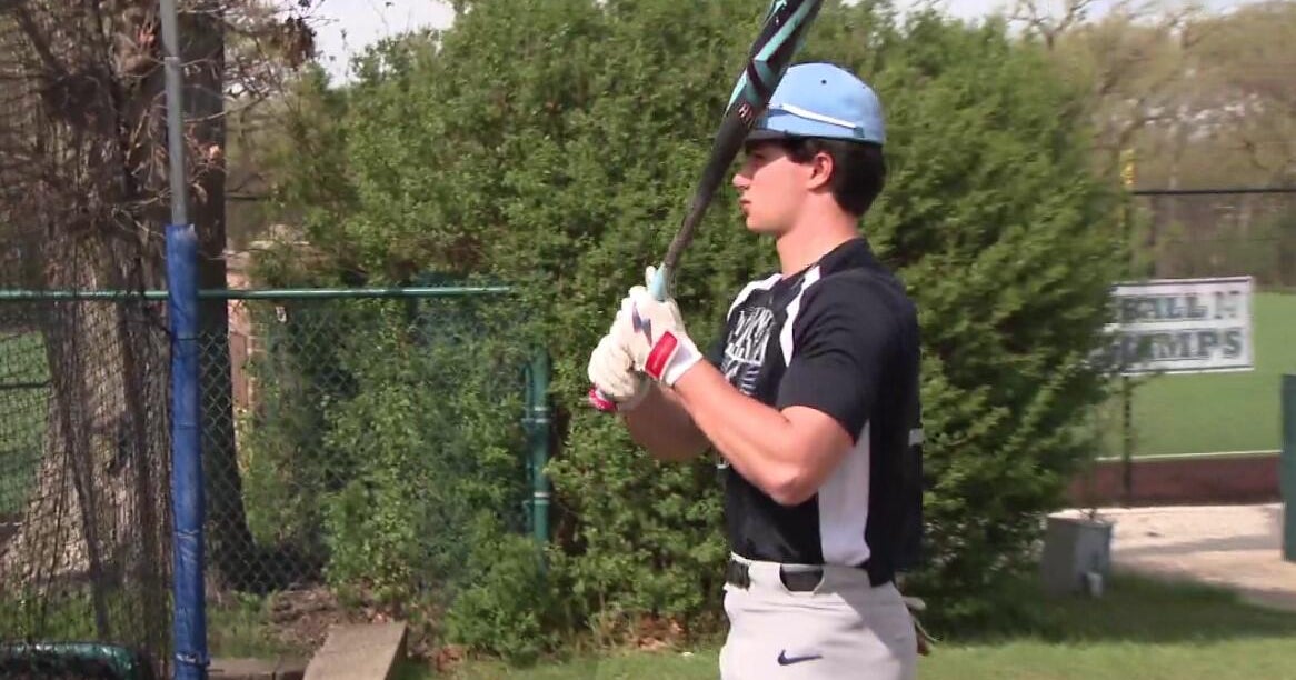 Jaden Fauske of Nazareth Academy Named Gatorade Illinois Baseball Player of the Year