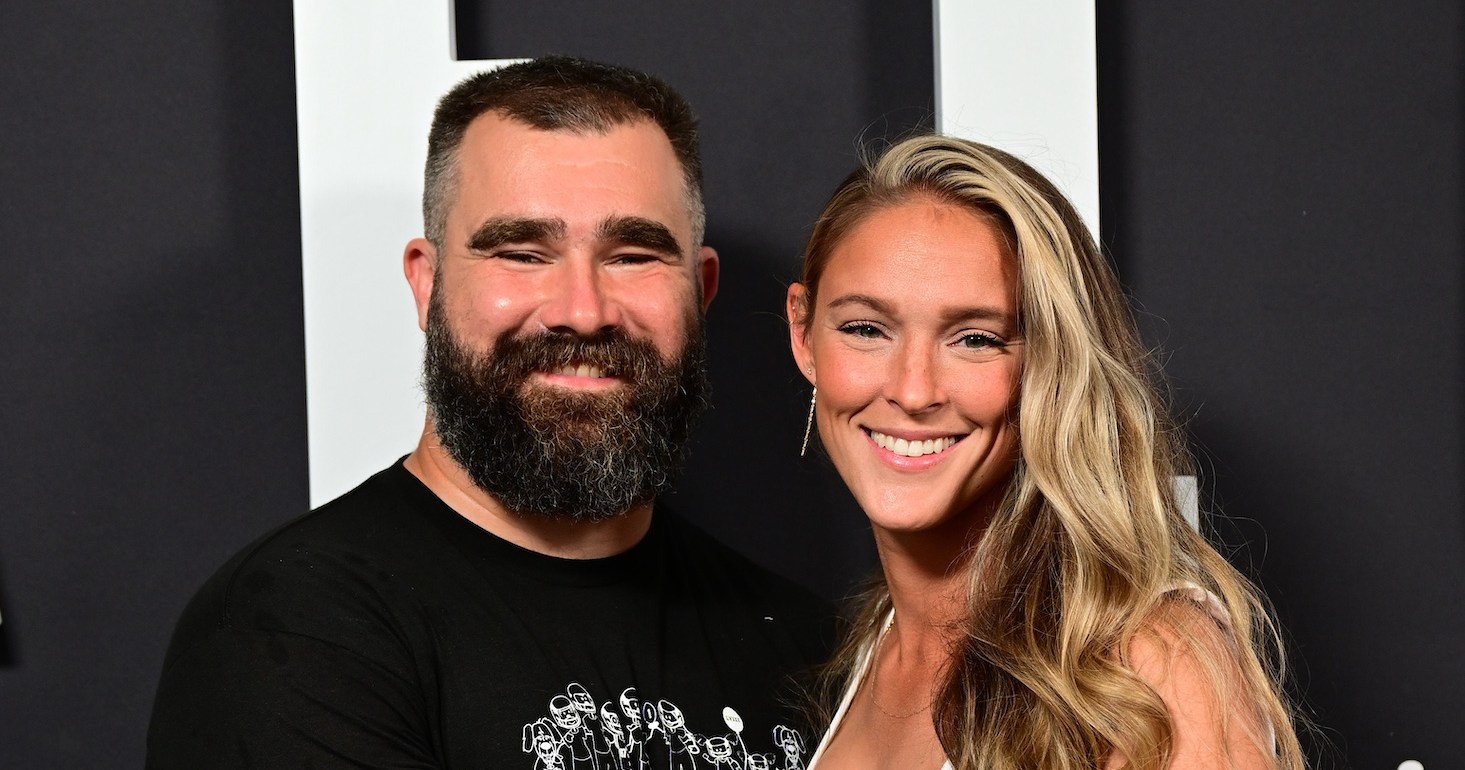 Kylie Kelce Reveals the Backstory Behind Jason Kelce's Viral Speedo Moment