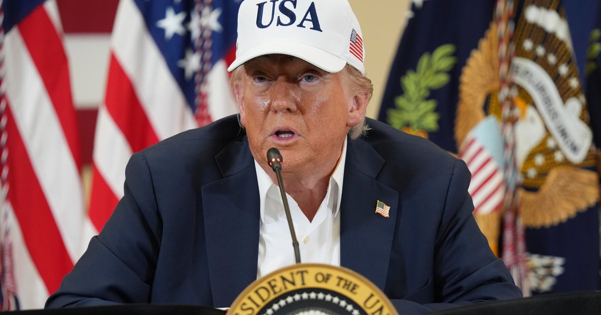 Trump Attends FIFA Club World Cup Final at MetLife Stadium
