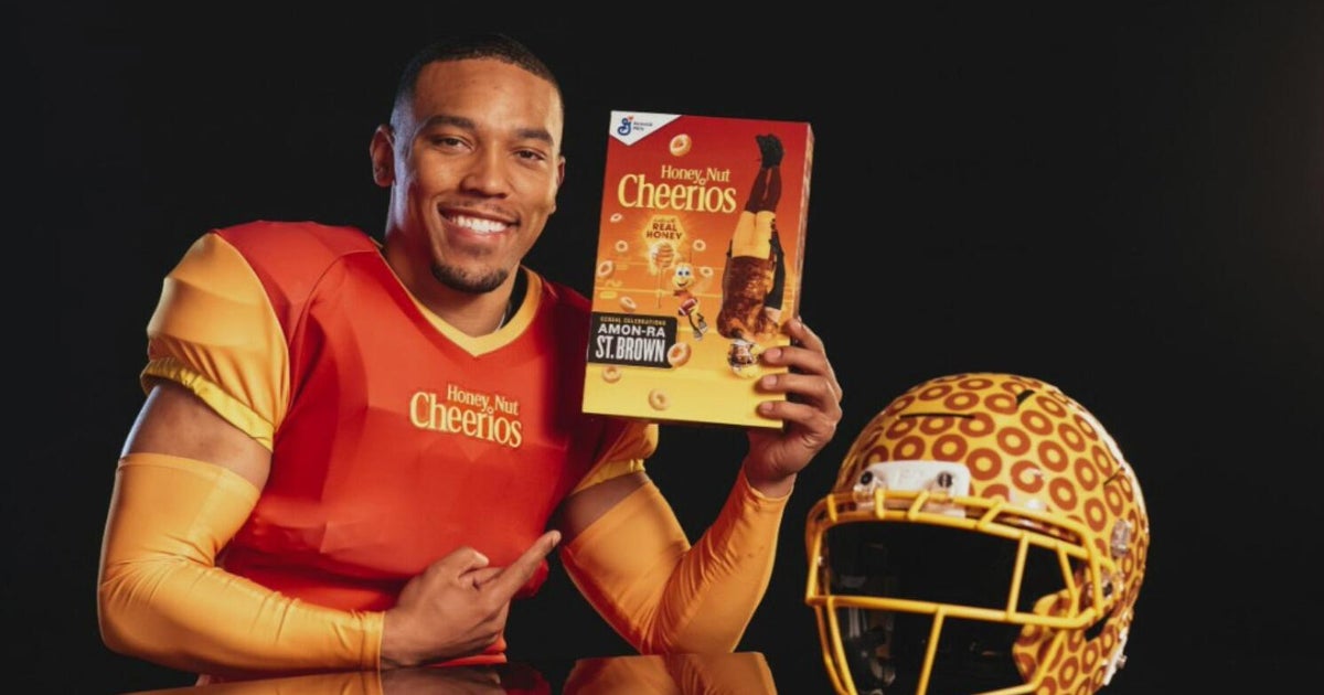 Amon-Ra St. Brown to Appear on Cheerios Cereal Box