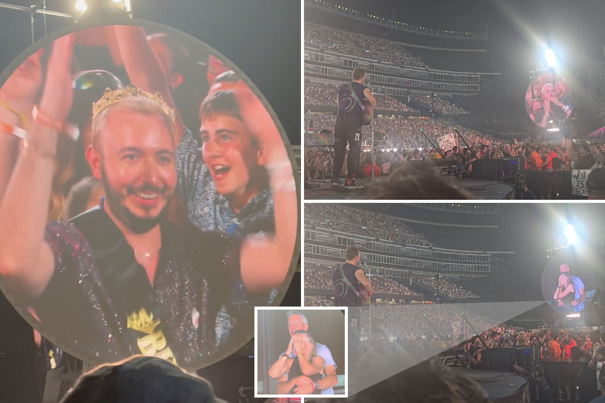Coldplay's Chris Martin Issues Jumbotron Warning Before CEO Caught in Romantic Moment