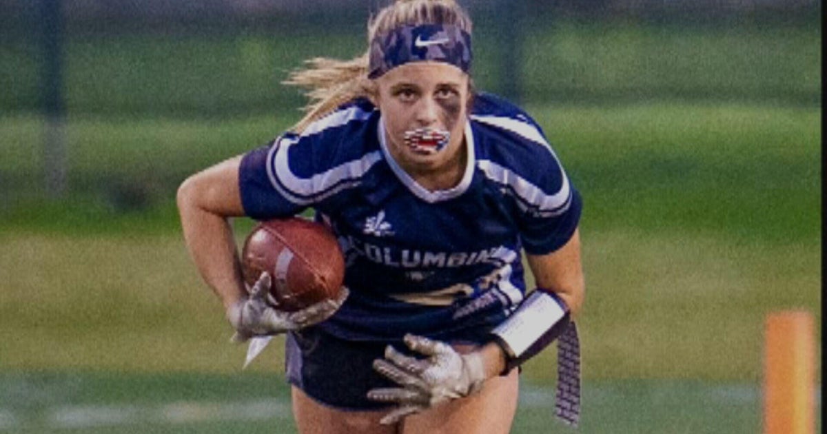 Columbine High School's Jazzy Dunaway Makes History with Flag Football Scholarship