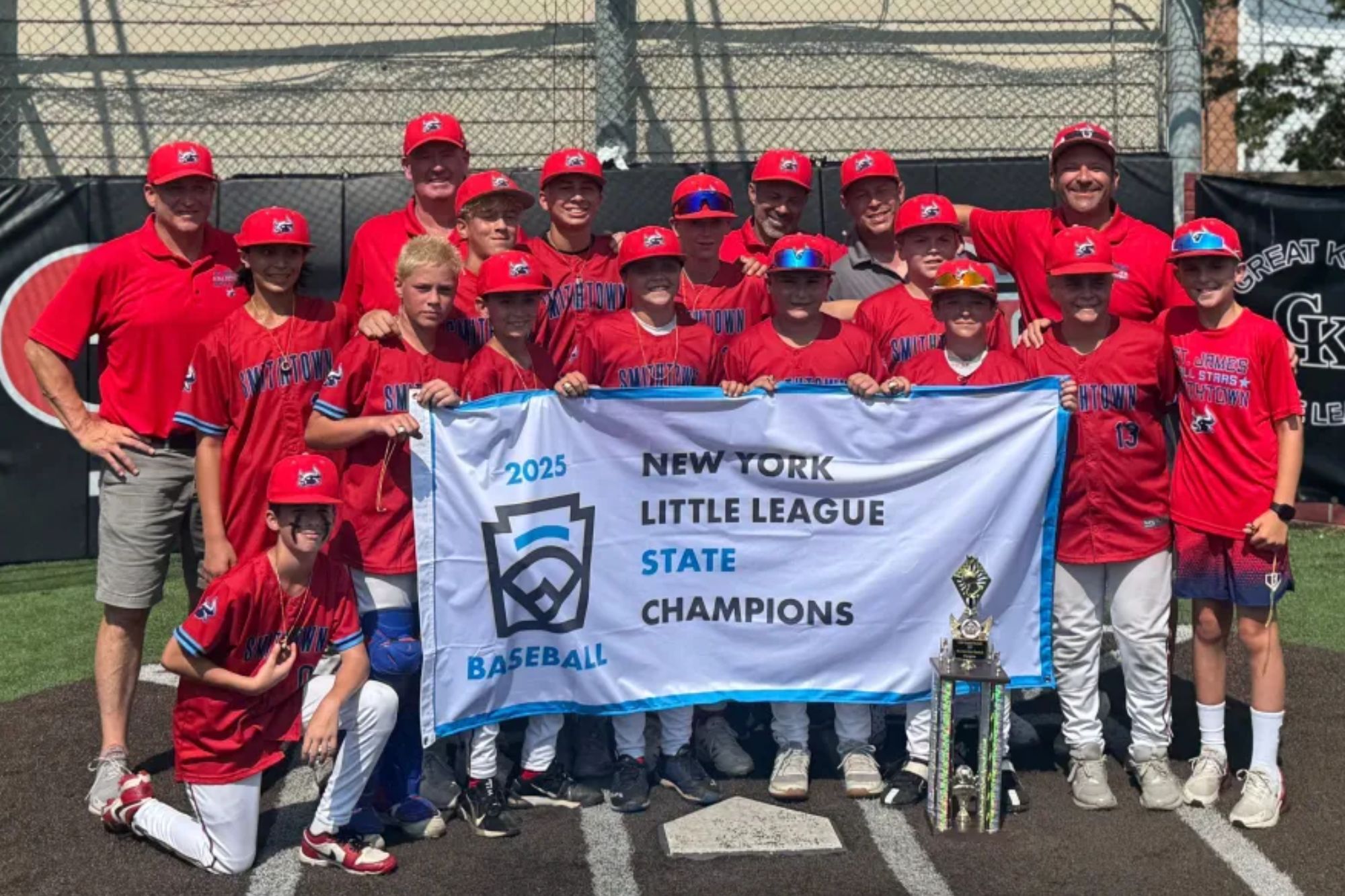 St. James-Smithtown Claims New York State Little League Championship