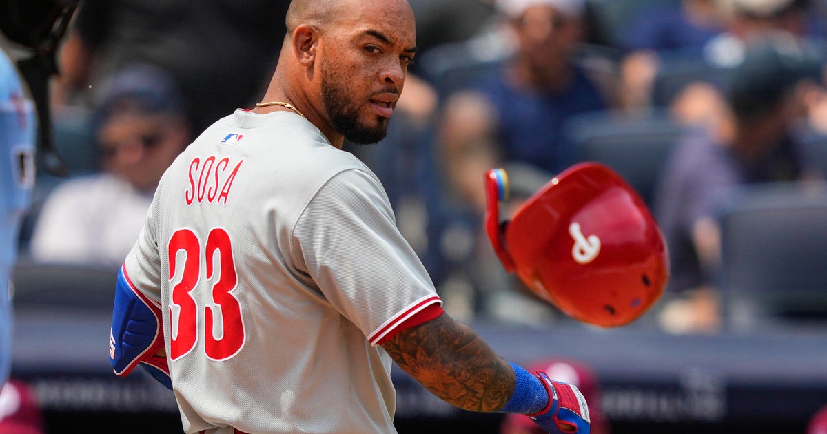 Edmundo Sosa Reports Improvement After Collision in Phillies' Win