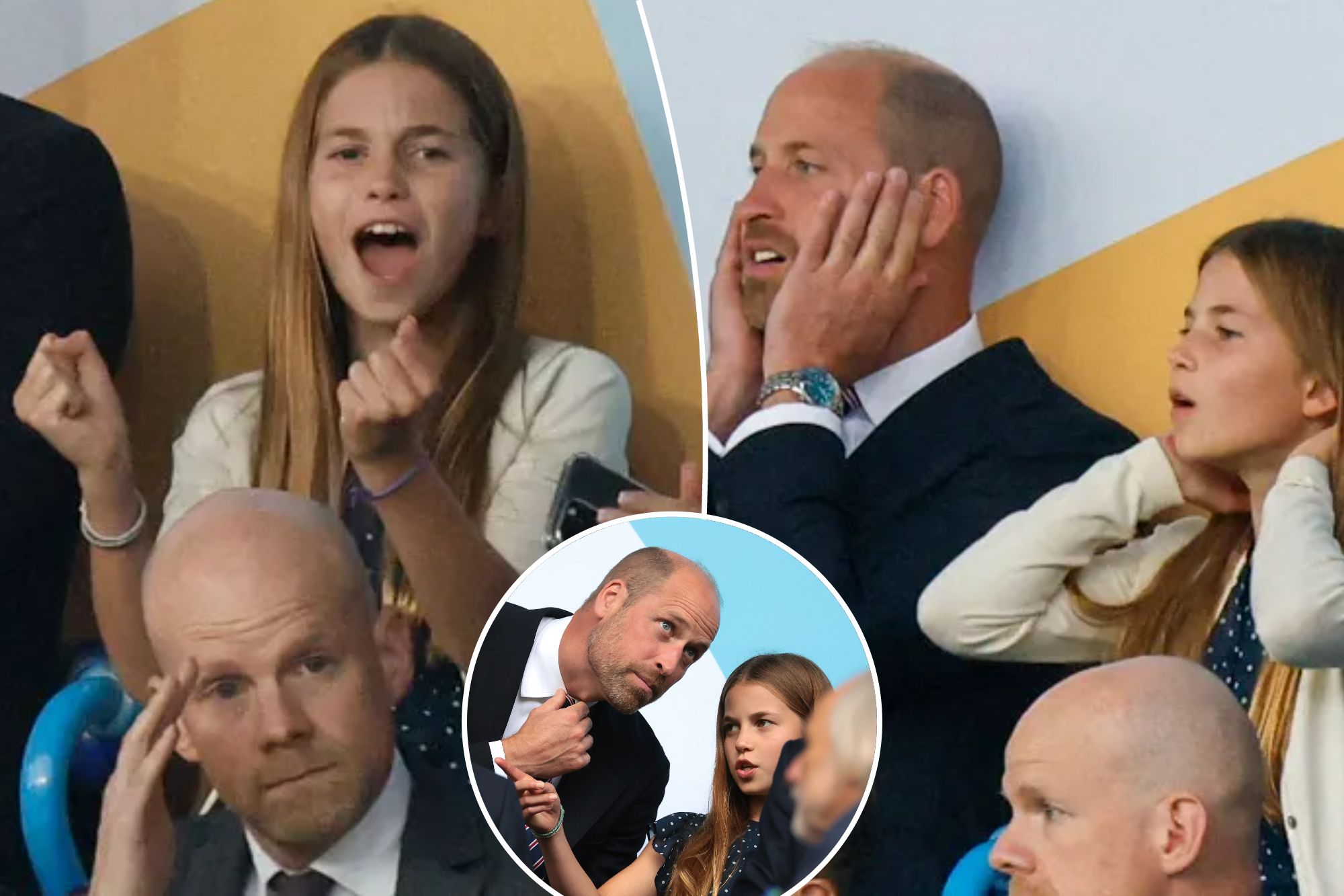 Princess Charlotte Makes Surprise Appearance at EURO Final