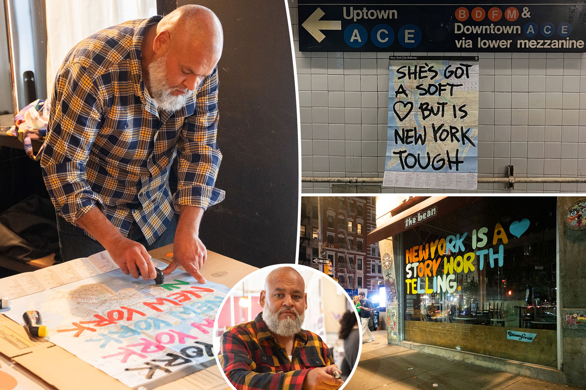 NYC Artist Benny Cruz Transforms Streets into Viral Artistry