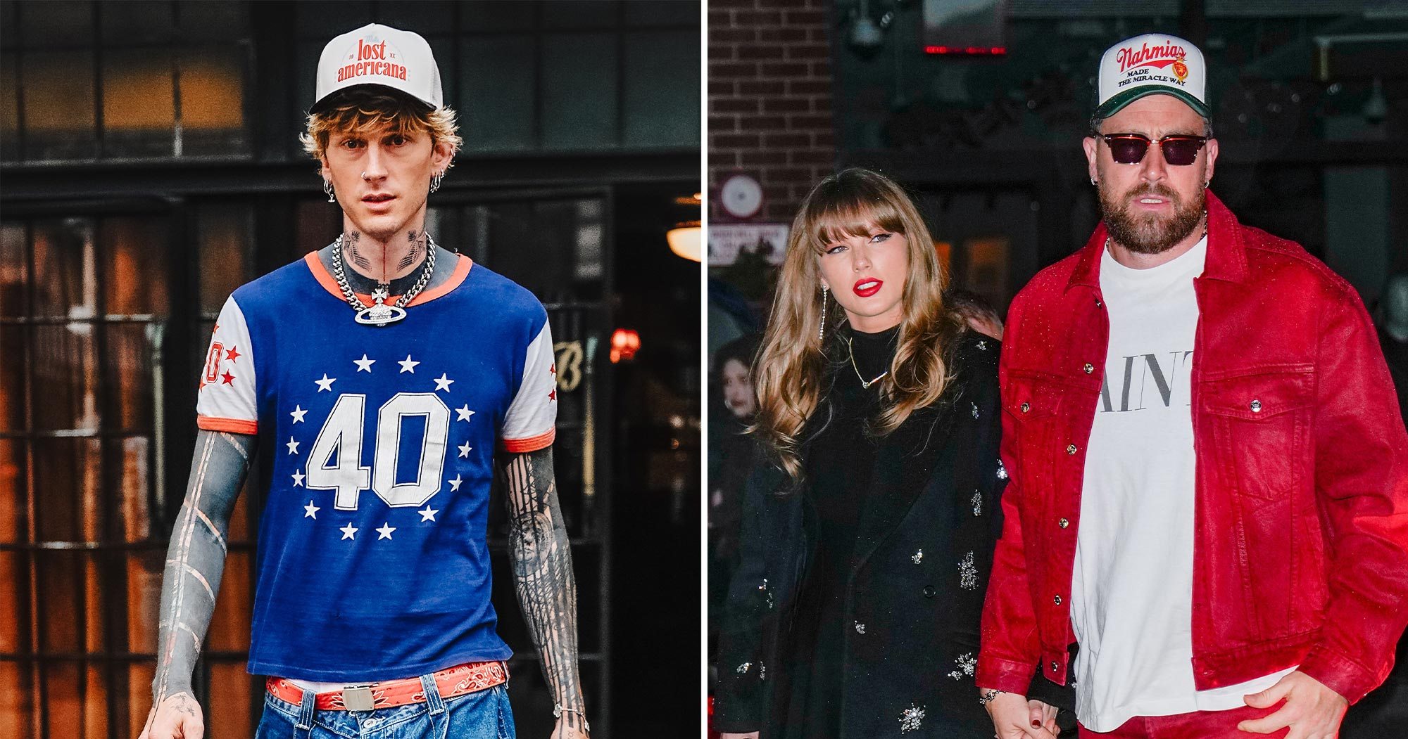 Machine Gun Kelly Reflects on Super Bowl Encounter with Taylor Swift
