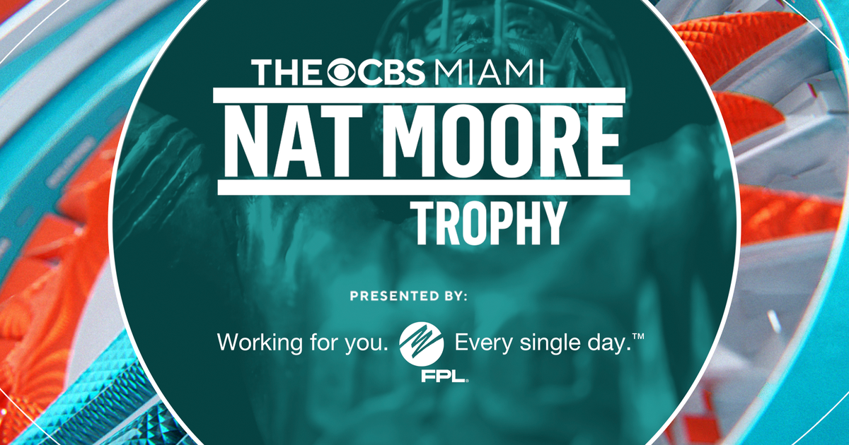 Nominate a South Florida High School Football Player for the 2025 Nat Moore Trophy