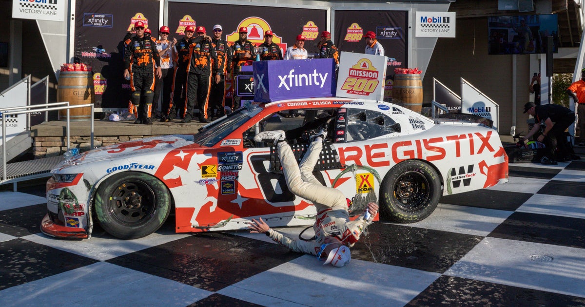 Connor Zilisch Injured in Victory Lane Fall