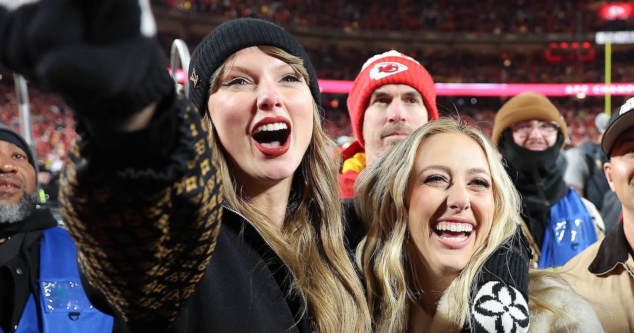 Taylor Swift Connects with Brittany Mahomes After Podcast Recording