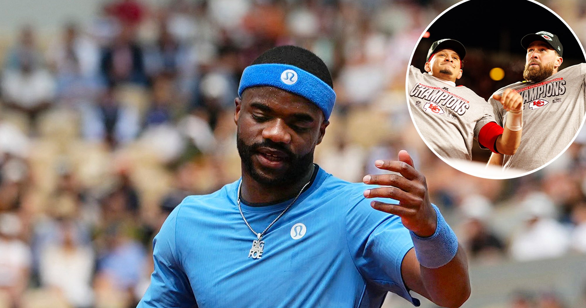 Frances Tiafoe's Lighthearted Jabs at Travis Kelce and Patrick Mahomes