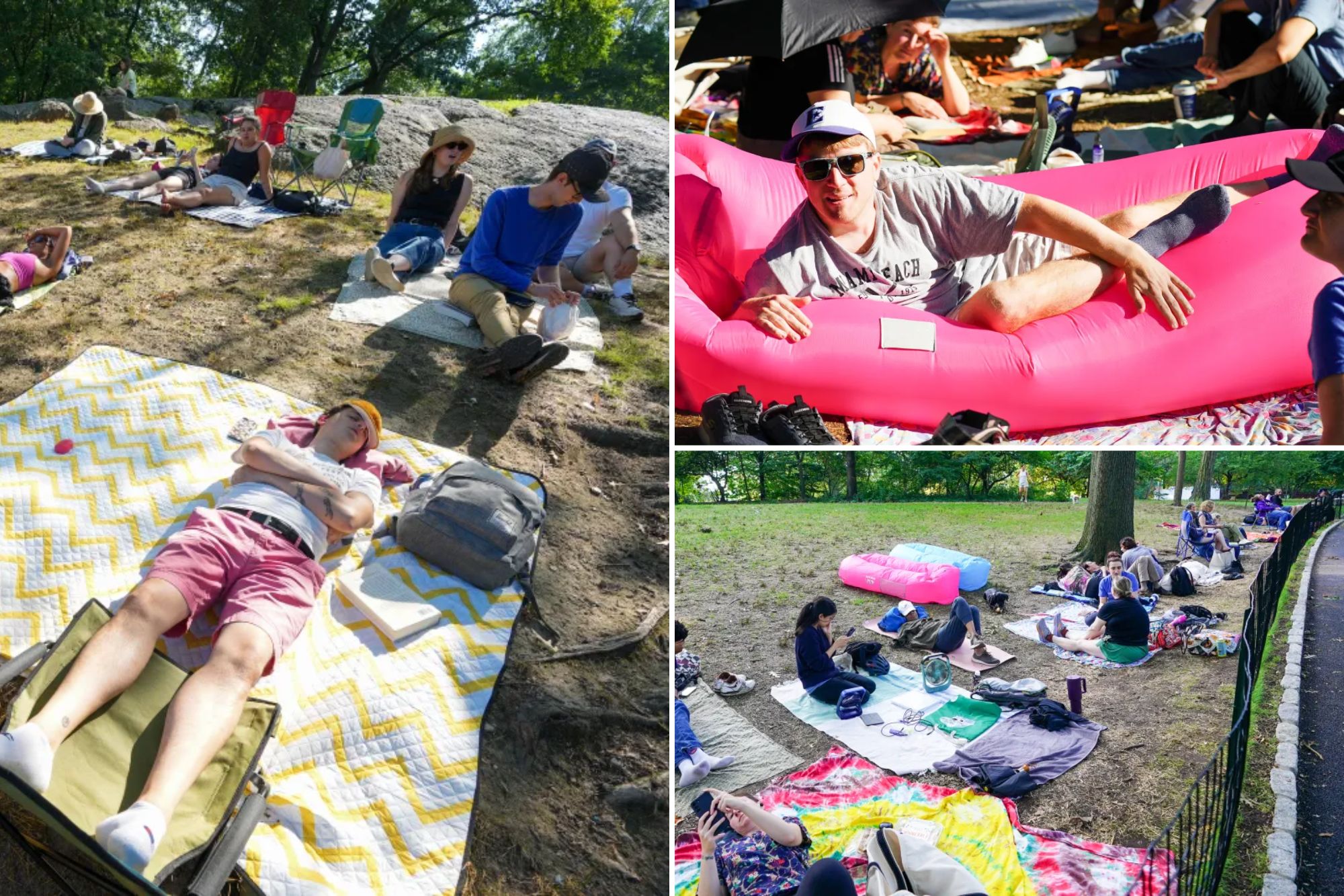 Theater Enthusiasts Brave Heat for 'Shakespeare in the Park' Tickets