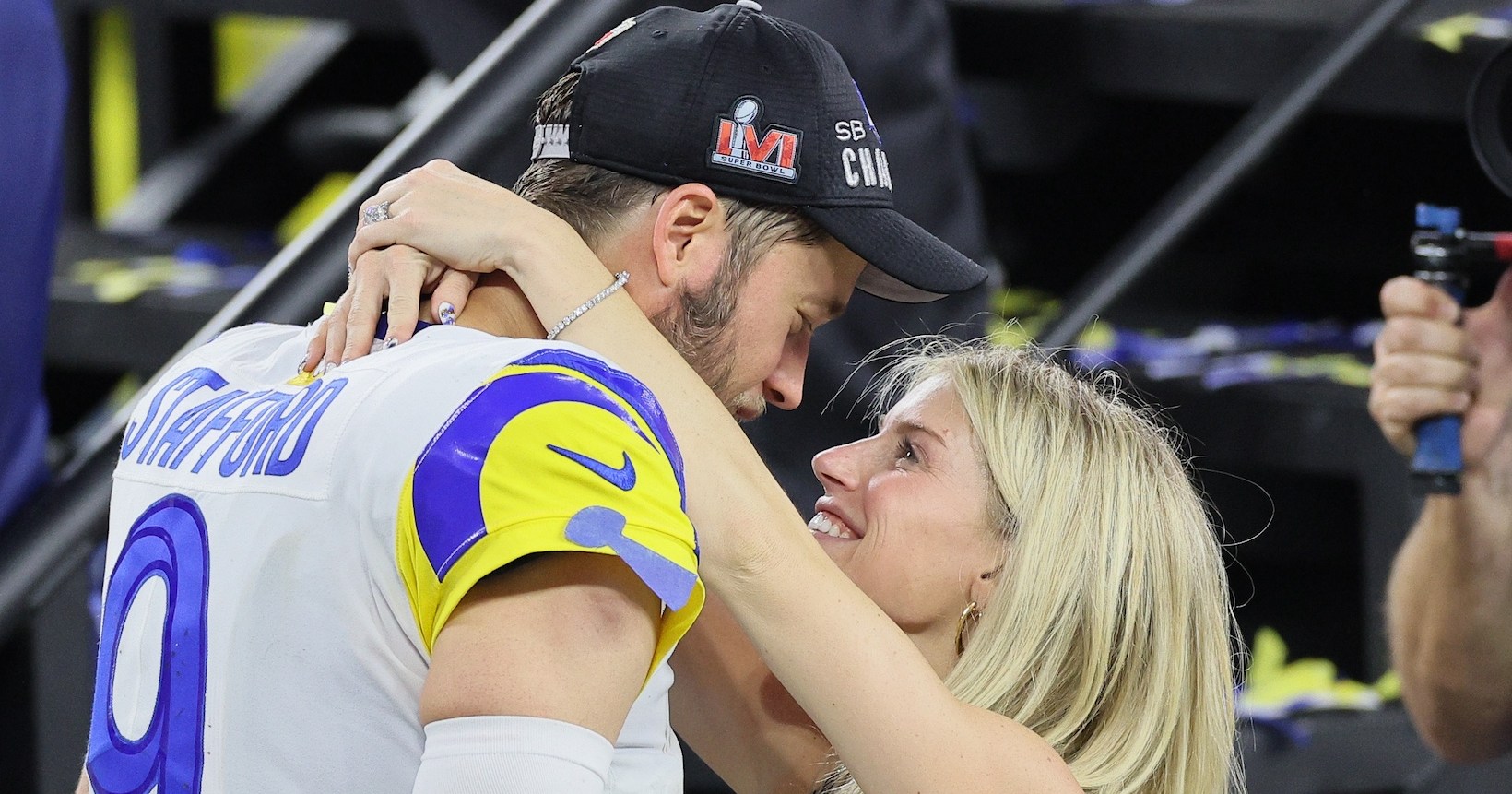 Kelly Stafford Responds to Matthew Stafford Clone Theory