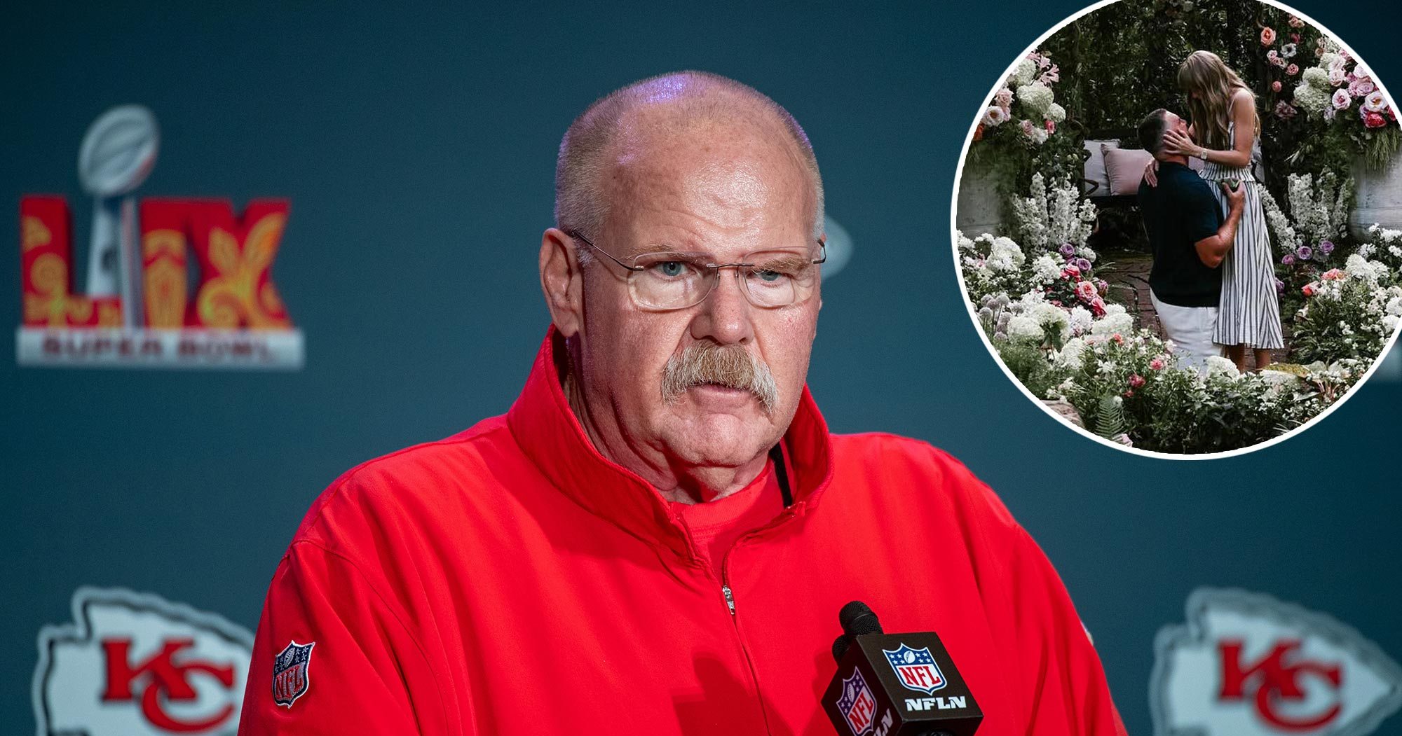 Andy Reid Comments on Travis Kelce and Taylor Swift's Engagement