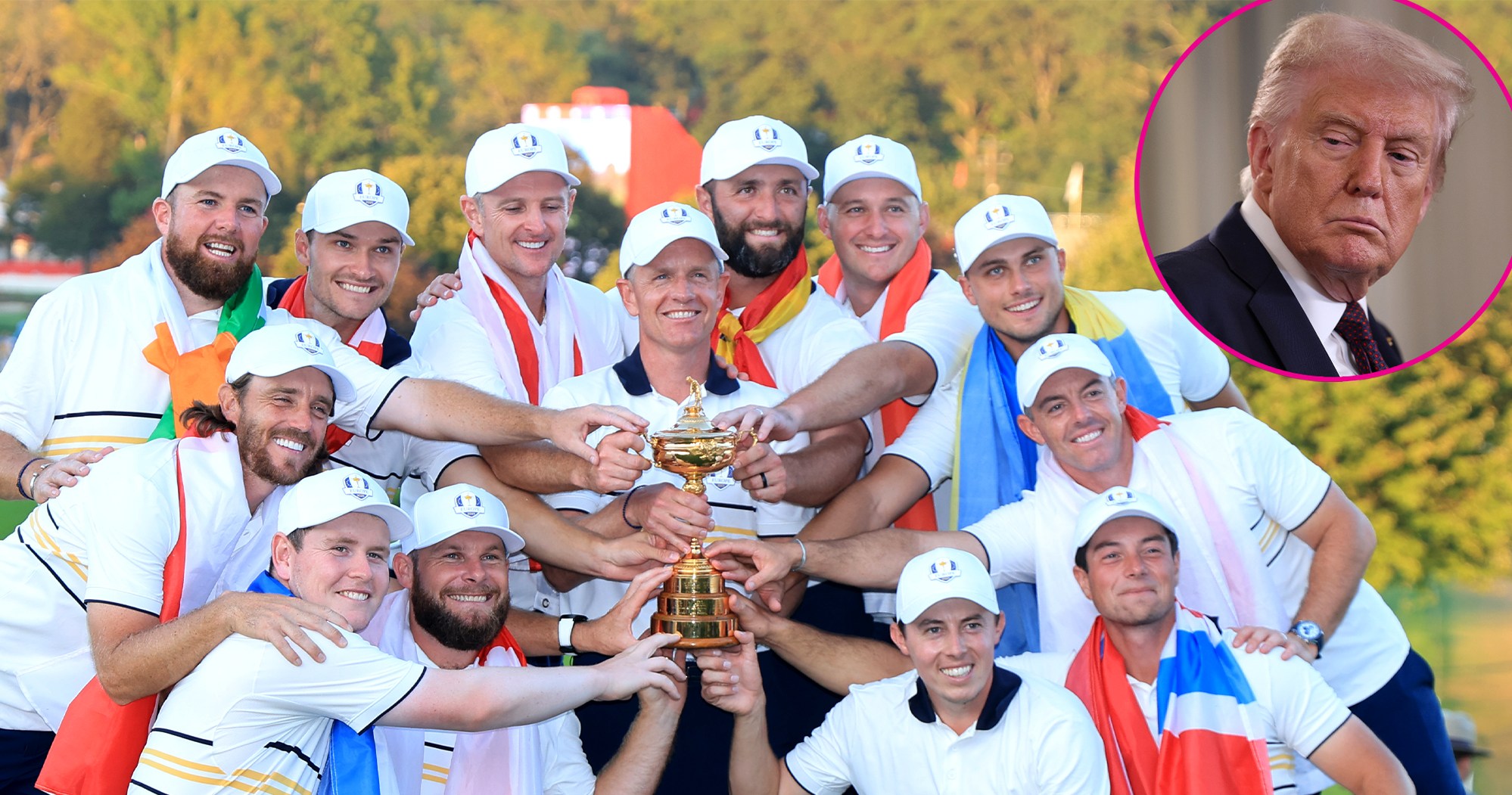 Trump Responds to Team Europe’s Celebration After Ryder Cup Win