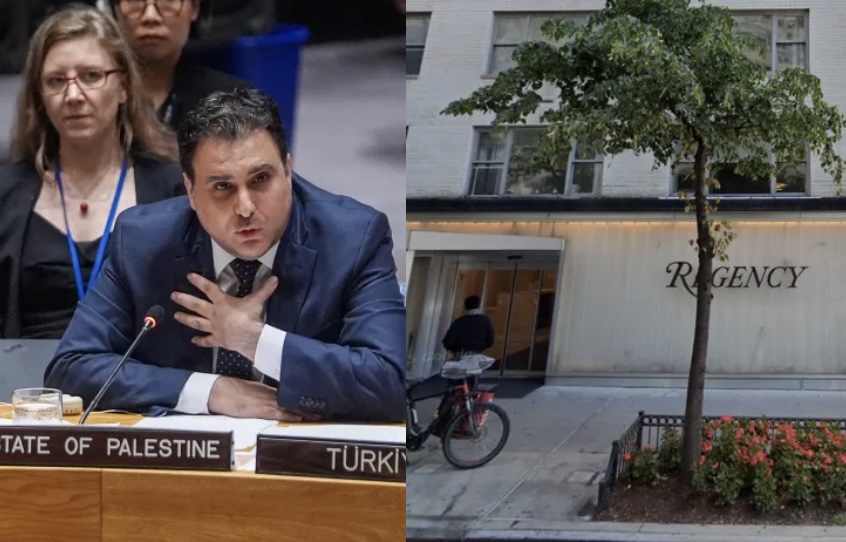 Palestinian diplomat praising terrorist lives in $11K NYC apartment - sparking alarm among Jewish neighbors