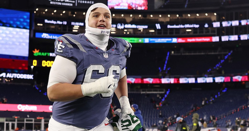 Patriots Rookie Will Campbell Carted Off with Knee Injury