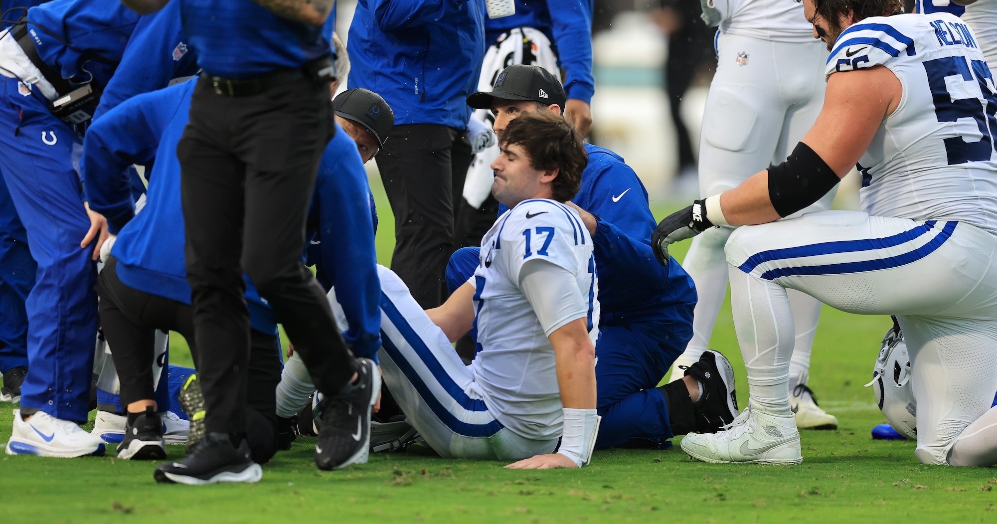 Colts Quarterback Daniel Jones Out for Game with Achilles Injury