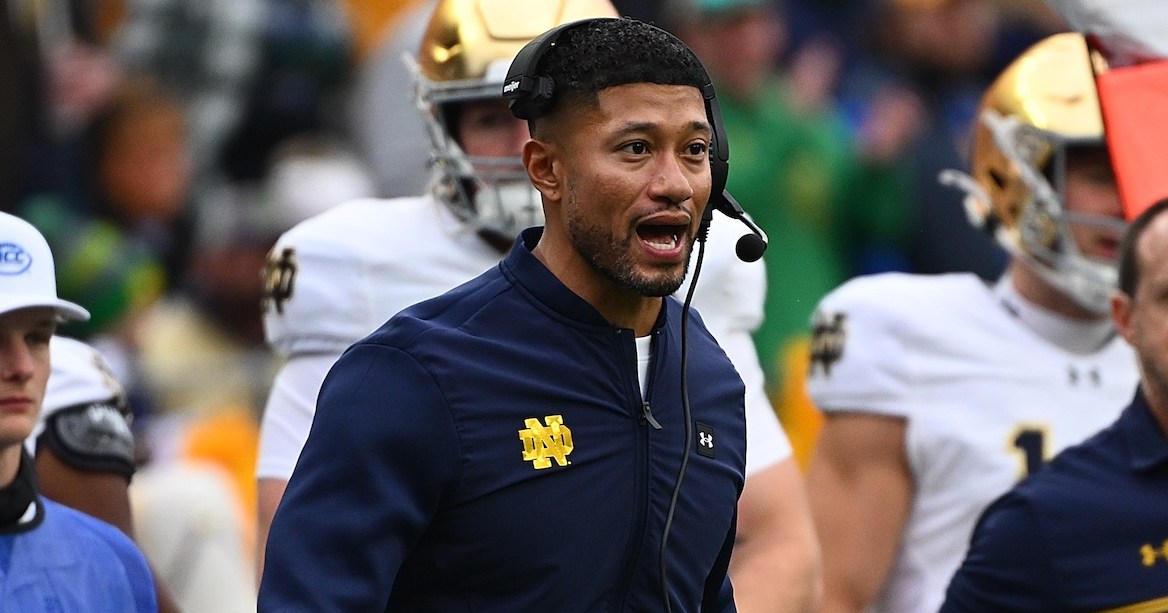Notre Dame Coach Marcus Freeman Responds to Team's Omission from Playoff