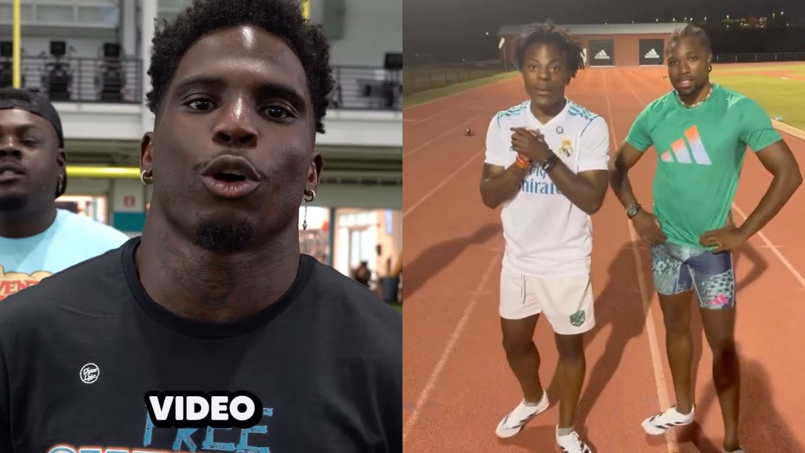 Tyreek Hill Challenges Noah Lyles in Epic Race Showdown