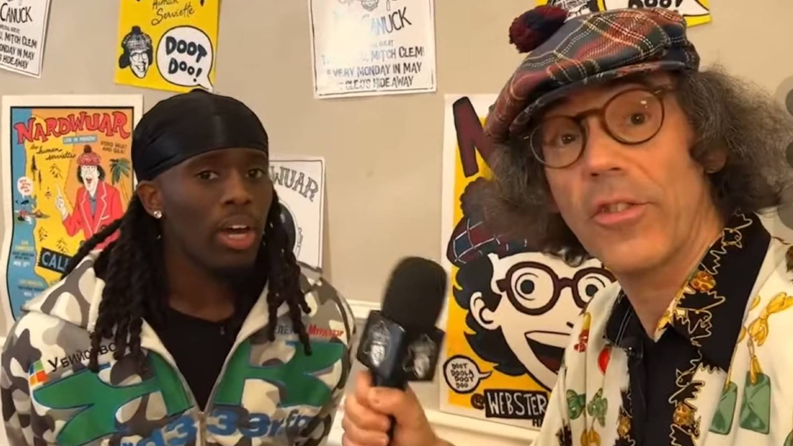 Nardwuar's Epic Interview with Kai Cenat at Mafiathon 2 Leaves Streamer Questioning: 