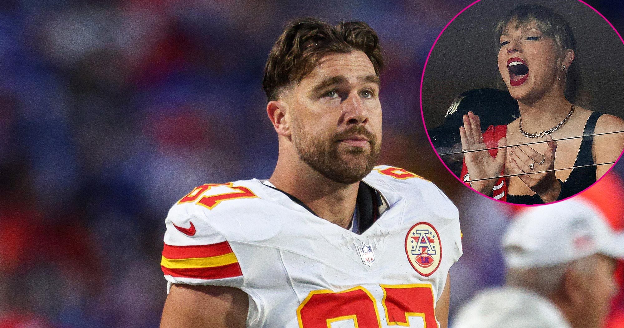 Taylor Swift's Sweet Reaction to Travis Kelce's First Down Steals the Show