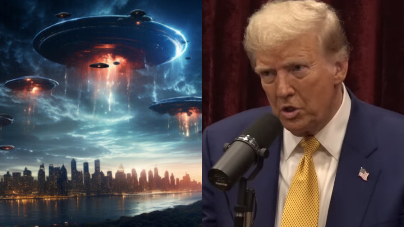 Joe Rogan's Trump Interview: Did it Really Trigger an Alien Invasion? Unraveling the Viral Theory
